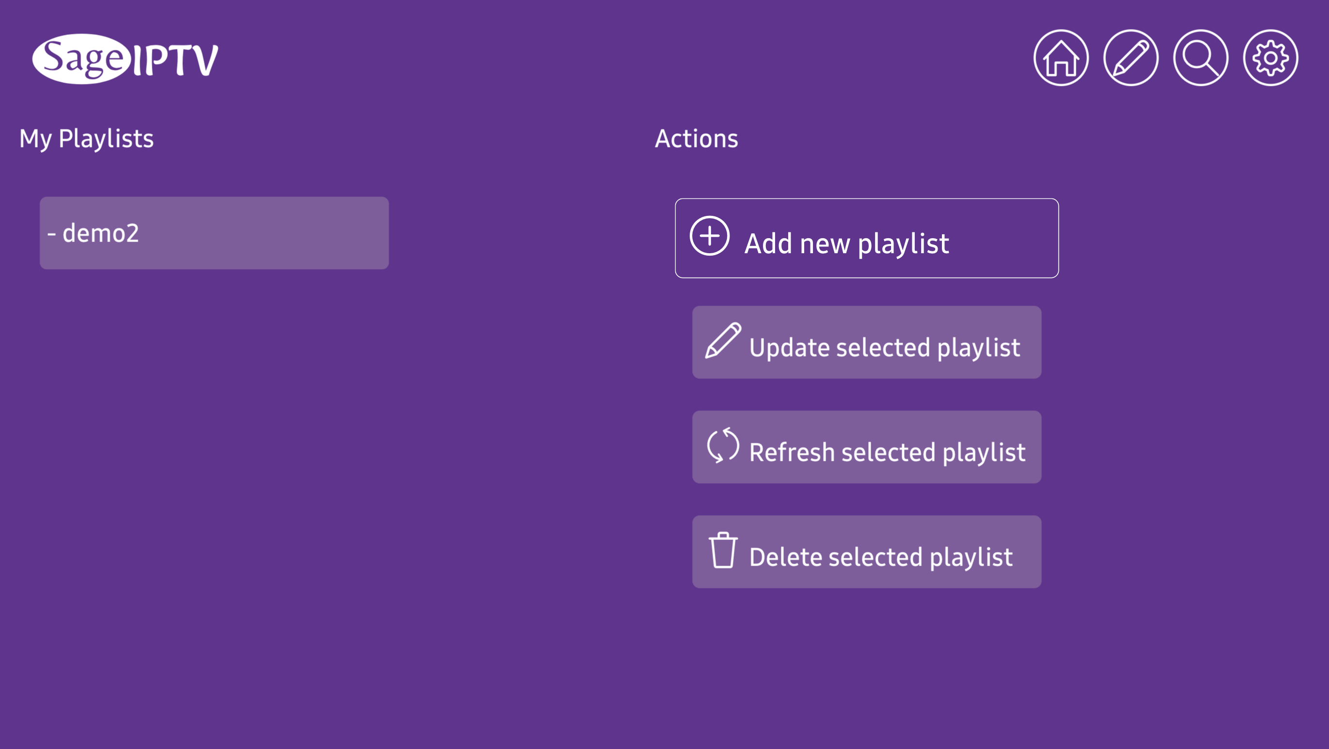 playlists overview